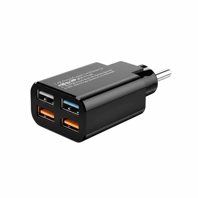 কেনা ডুয়াল ইউএসবি কার চার্জার 2.4A 3.0A 12V-24V ইনপুট EU AU UK US online manufacture