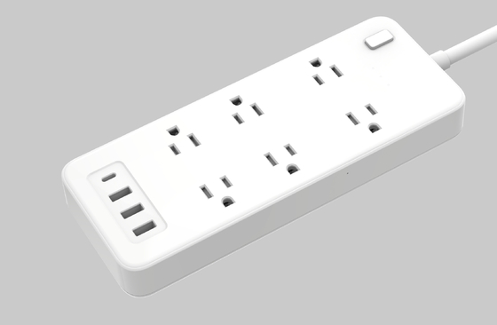 32W Smart Power Strip with Multiple USB Ports Your Essential Home Office Tool