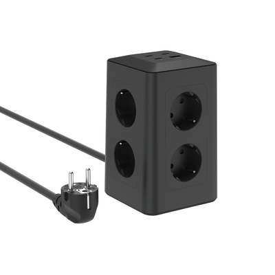 PD 45W Smart power strip with multiple USB Ports and CE Certificate