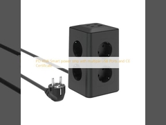 PD 45W স্মার্ট পাওয়ার স্ট্রিপ একাধিক ইউএসবি পোর্ট এবং সিই সার্টিফিকেট সহ